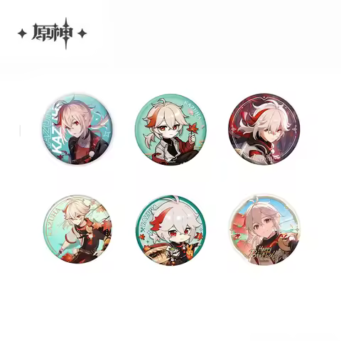Sunsyea Official Genshin Impact Merch From miHoYo Kazuha Badge Anime Collection