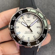 IWS Factory IWC Watch Ocean Timer Series Iw356806one-Quarter White 2892 Movement Automatic Mechanical Men Rubber Strap 44mm v2 Version