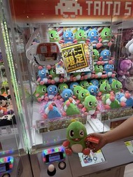 Taito限定 泡泡龍 Bobble Bobble 毛公仔