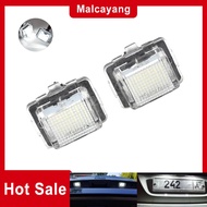 Lampu Plat Lesen Nombor LED Penggayaan Kereta Untuk Mercedes Benz W212 Wagon Sedan W207 2D Coupe W20