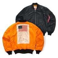 Alpha Industries ma-1 Blood Chit Reversible Bomber Jacket Limited Edition Size Small (deck a2 n1 Avirex Buzz Rickson Houston cwu45 Toyo Enterprise Real McCoy usn m65 m51 m43 field)