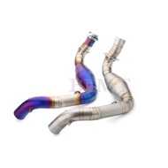 G310GS G310R Motorcycle Exhaust Headers Link Pipe 51mm Muffler Escape Elbow Connection Down Tube Slu