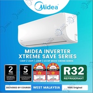[WEST MSIA DELIVERY] Midea Inverter 2.0hp Wall Split Type Xtreme Save Series MSXS-19CRDN8 Aircond