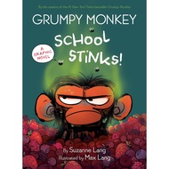 Grumpy Monkey School Stinks (graphic novel) (Hardcover)/Suzanne Lang [Sanmin Online Bookstore]