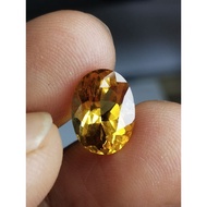 Golden Citrine Memonatural 11 x 8 x 6.5 mm 3.21 Ct Yellow Gold Amethyst Perfect Rare Oval Cutting Ac
