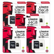 【免運】記憶卡 高速記憶卡金士頓 十銓  MicroSD 記憶卡 16G 32G 64G 128G SD卡 TF卡