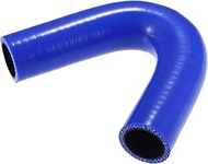 QUARKZMAN Car Coupling Silicone Hose 25 mm 0.98 Inch Inner Diameter 135 Degrees Blue