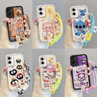Casing OPPO A96 A76 Kartun Kulit Phone casing