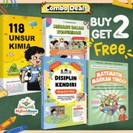 [LIMITED] 118 UNSUR KIMIA + MENANG DALAM KOMUNIKASI + DISIPLIN KENDIRI + MATEMATIK MARKAH TINGGI | B