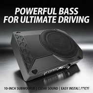 Aluminum alloy base car subwoofer new product ultra-thin for vehicle use10In-car seat subwoofer800w