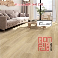 石塑 SPC 木紋 卡扣式環保地板 厚6mm 加厚防火防水耐磨靜音 送珍珠棉防潮隔音地墊 無懼寵物百厭星 直接翻新地磚舊木地板磁磚瓦仔紙皮石泥水地台都可 DIY或拉師傅鋪都得 100平方呎起 [轉聘師