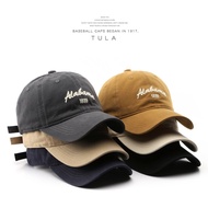 OOTD Retro Daily ALABAMA Washed Embroidered Cotton Adjustable Baseball Cap