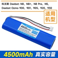 ECOFRIEND Battery Compatible with Deebot N8/N8+/N8 Pro/N5/900/T5/T8/T9/X1 Robot Vacuum Cleaner Long 