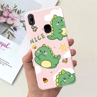 สำหรับ Vivo Y91เคส Y91i Vivo Y95 1807 1816 1817 1820 1811น่ารักไดโนเสาร์เคสลายการ์ตูนโทรศัพท์ TPU แบ