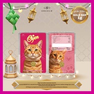 GB GOLD Cat Oyen GoldBar 1g (Emas 999.9)