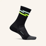 FEETURES Elite Ultra Light Cushion Mini Crew - Black