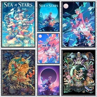 Game S-Sea of S-Stars Poster Modern and Elegant Wall for Home Decor Living Room Dormitory Wall Art G