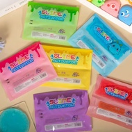 { 10 Pcs } Slime Activator Sachet DIY Random Color | Slime Activator for Children's Toys