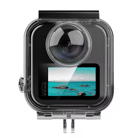Dive Case for GoPro MAX 2 Waterproof Housing Cover Underwater Protector Fully Invisible Diving Shell