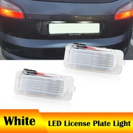 2pcs Canbus LED License Plate Light White For Ford Focus 5d 2009-up For Ford Mondeo 2008-up For Ford