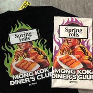 [READY STOCK] FR2 TSUI WAH Tsui Wah Restaurant Limited Edition Bruce Lee Spring Roll Short Sleeve T-shirt