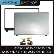New Metal LCD Back Cover For Acer Aspire 5 N19C3 A515-52 A515-52G A515-43 A515-43G A515-52K Rear Lid