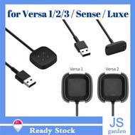 SLA Replacement Charger Fitbit Versa SE Lite 1 2 3 Sense Luxe Charge 3 4 5 USB Charging Cable