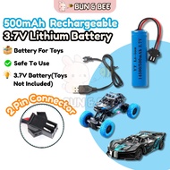 3.7V 500mAH Li-ion rechargeable battery