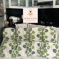 Leaves Green Chair Cover - Uratex and Ruby Monoblock Chair Cover