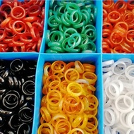 【READY】Cincin Natural Jade Ring Agate Wanita Lelaki Fashion Jewellery Batu Akik Cantik