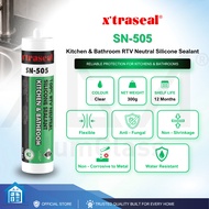 ⟬AGA⟭ Xtraseal SN505 Kitchen & Bathroom Neutral Silicone Sealant Clear Silikon Bilik Air Dapur Tahan