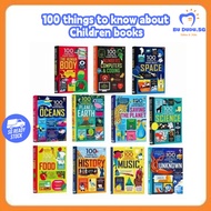 [SG]Usborne 100 Things to Know about (11 books) Children's Books Students Reading Science/Space/Food