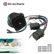 Engines 12V Tilt Trim Motor Replacement for Yamaha Outboard F300 F350 FL350 LF300 LF350 Parts 6AW-43
