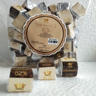 Dark Chocolate 82% cubes 500 grams.