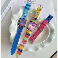 Rainbow Dopamine Huawei watch fit 3 Strap Denim Huawei fit 3 Strap Replacement Huawei watch fit3 Str