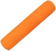 MOGU Long Tubular Cushion, Easy to Use to Convert Positions, Orange, Approx. Width 7.1 inches (18 cm