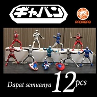 Bandai Action Figure Space Sheriff Sharivan - Gavan contents 12