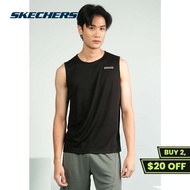 Skechers Men Walking Performance Sports Tank Top - SP325M362-0018