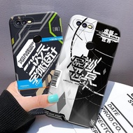 Oppo A5s Case A7 A12 A11K F9 REALME 2 PRO A3S A1K Cool Dark Distro Wallpaper MotifRealme C2 - Oppo C