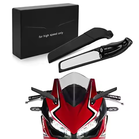 Motorcycle Adjustable Rotating Rear View Mirror Wind Wing for Yamaha R3/R25 2014-2021 R15 V3 V4 2017