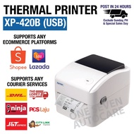 XPRINTER 420B A6 Thermal Printer Waybill AWB Airway Bill Sticker