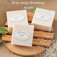 Thailand JAM Rice Milk Soap Original Handmade Soap Rice Milk Whitening Soap Goat Milk Soap Rice Soap