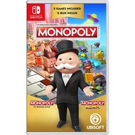 Nitendo Switch Monopoly and Monopoly Madness