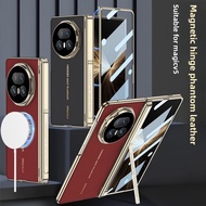 Magnetic for Honor Magic V5 Case Business Magic-V5 Fold Screen Guard Phone Casing