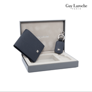 Guy Laroche Giftset กระเป๋าสตางค์พับสั้น + พวงกุญแจ รุ่น MGG0121K - สีกรมท่า