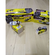 APIDO H4 T19 BULB LED LC OLD EX5 VS125 150 Y15ZR LC135 V4 FZ150 W110 FUTURE NEW DASH NEW MR3 LAGENDA