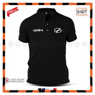Premium Polo Sulam Perodua Axia Baju MAXOC Club Hatchback Myvi Alza Bezza Baju T-Shirt Lelaki Design