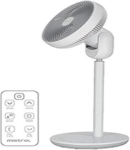 Mistral Mimica MHV998R High Velocity Stand Fan with Remote Control, 10",White