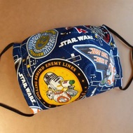 Star War 布口罩套*日本製布料*香港手作*可洗*可入濾材口罩