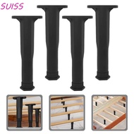 SUISS Bed Beam Support Leg, Telescopic Heightening Bed Beam Support Feet, Sturdy Floor Protector Adj